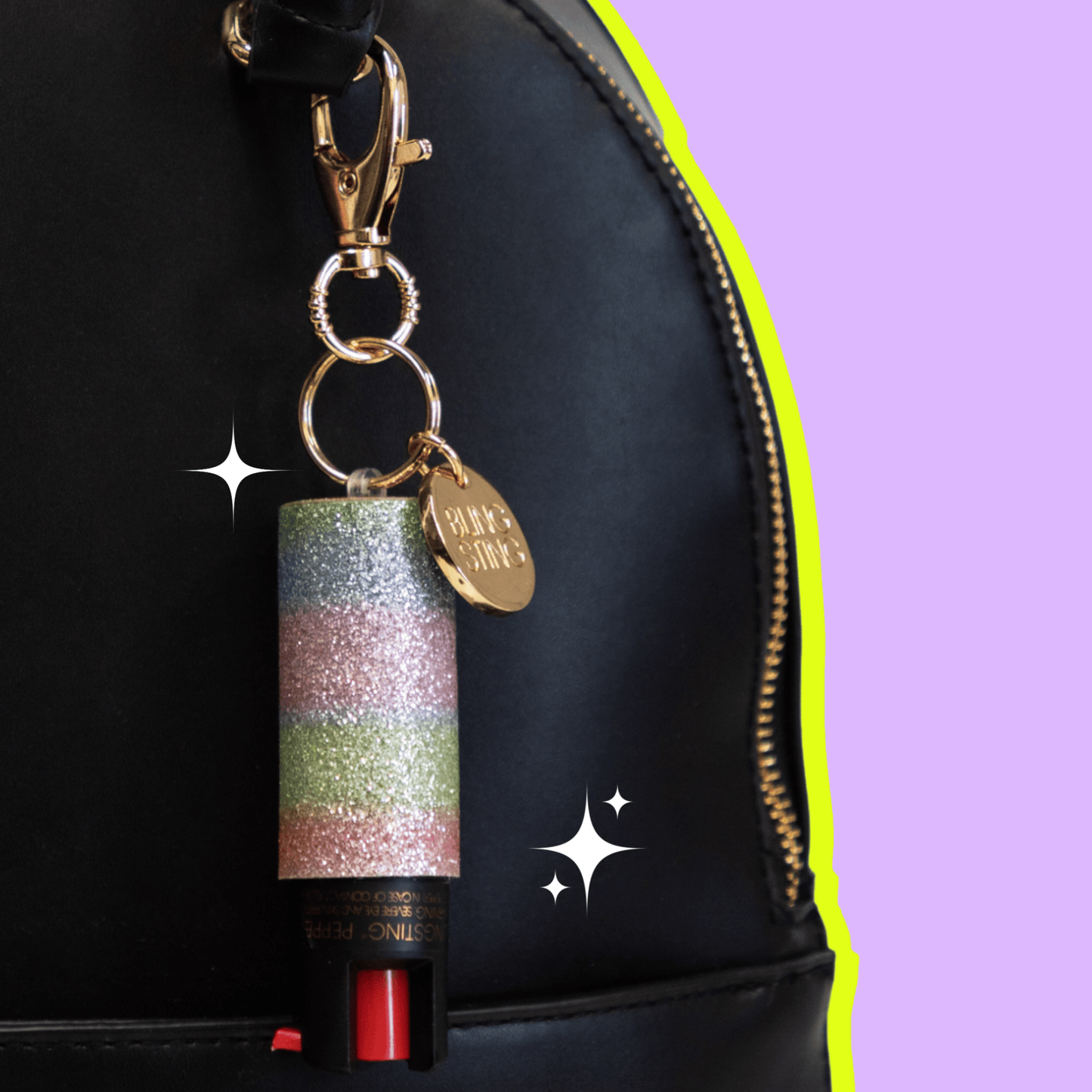 Pepper Spray | Rainbow Glitter - sellblingstingsellblingsting