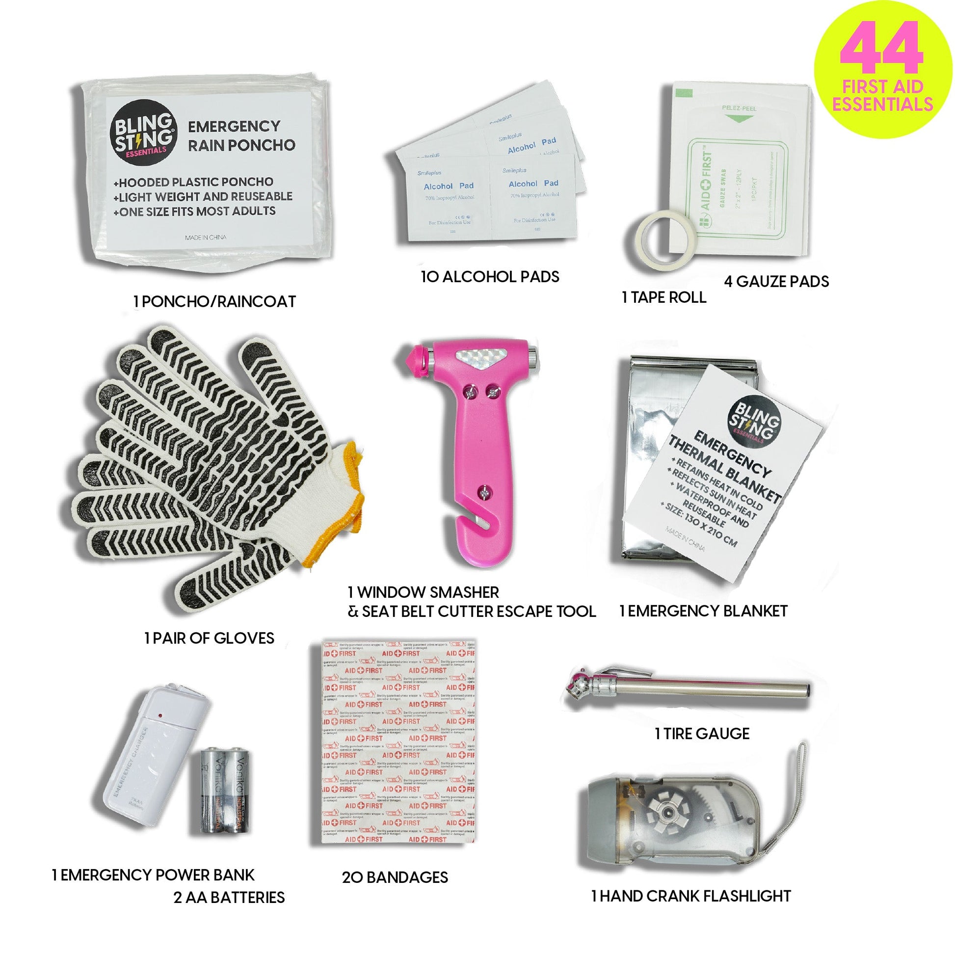 Roadside Emergency Kit - sellblingstingsellblingsting