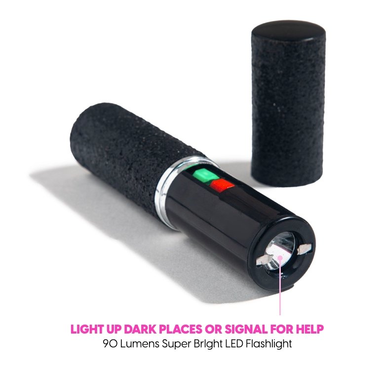 Mini Stun Gun | Black Glitter - sellblingstingsellblingsting
