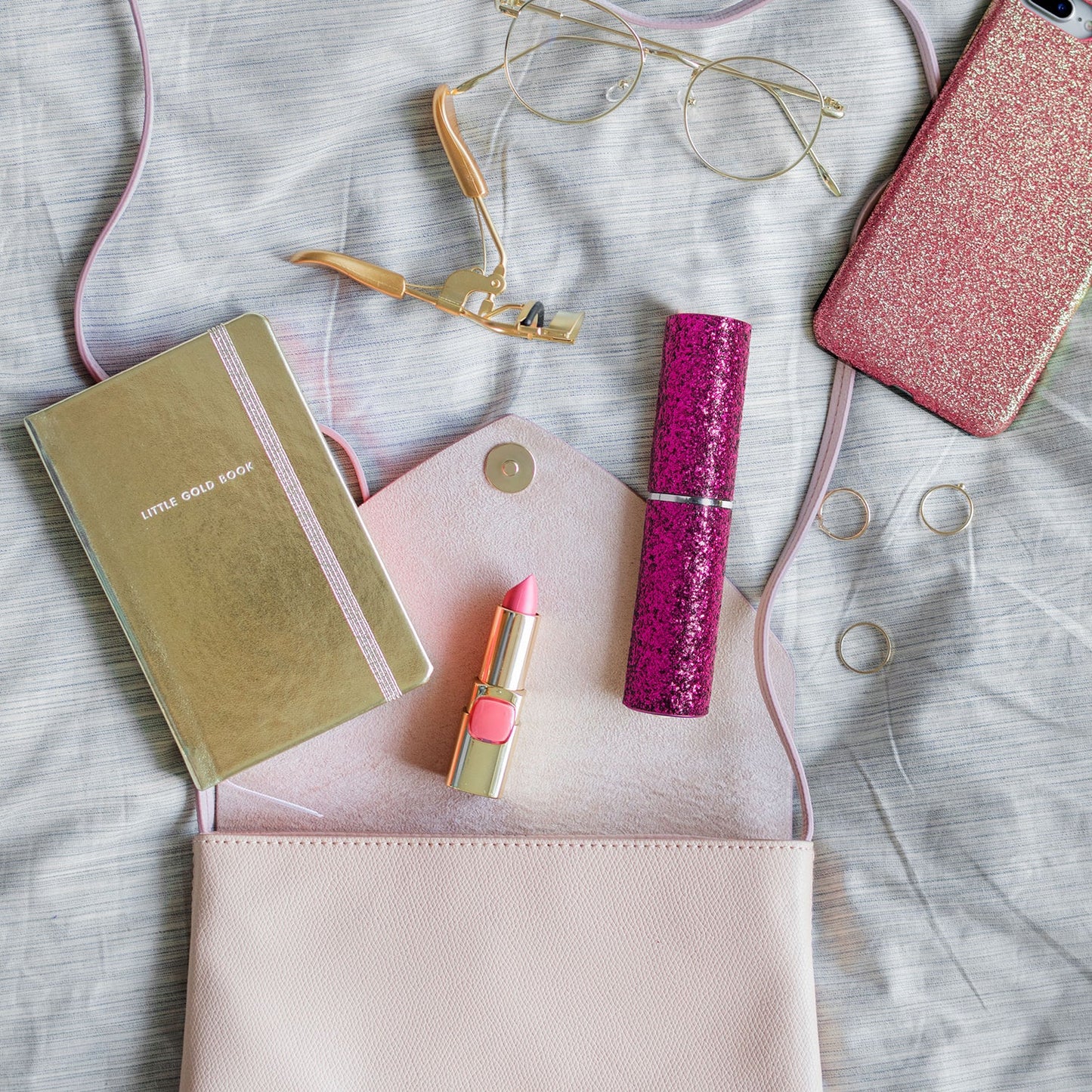 Mini Stun Gun | Pink Glitter - sellblingstingsellblingsting