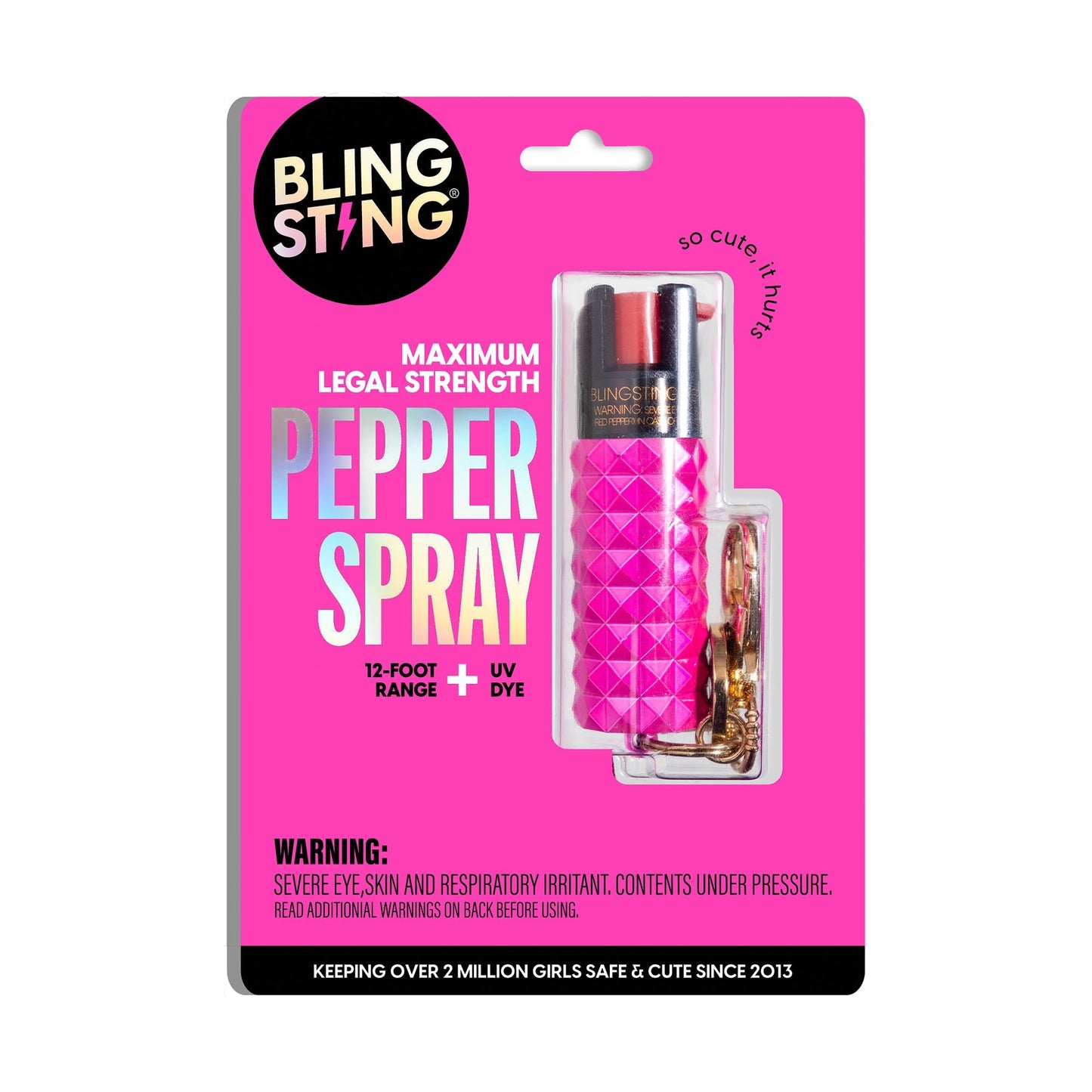 Pepper Spray | Metallic Pink Studded