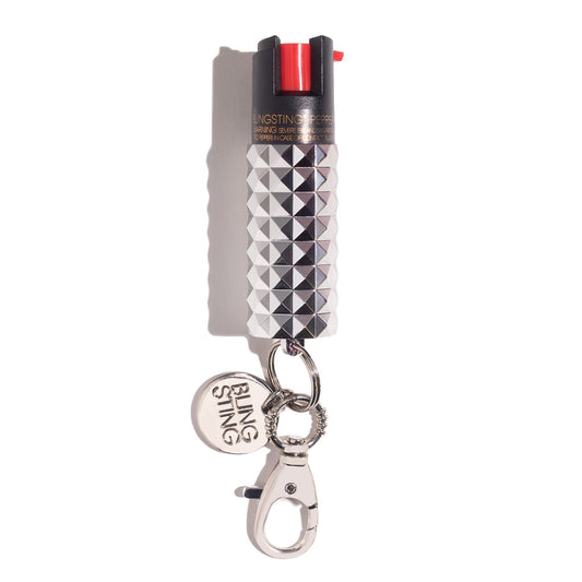 Pepper Spray | Metallic Silver Studded