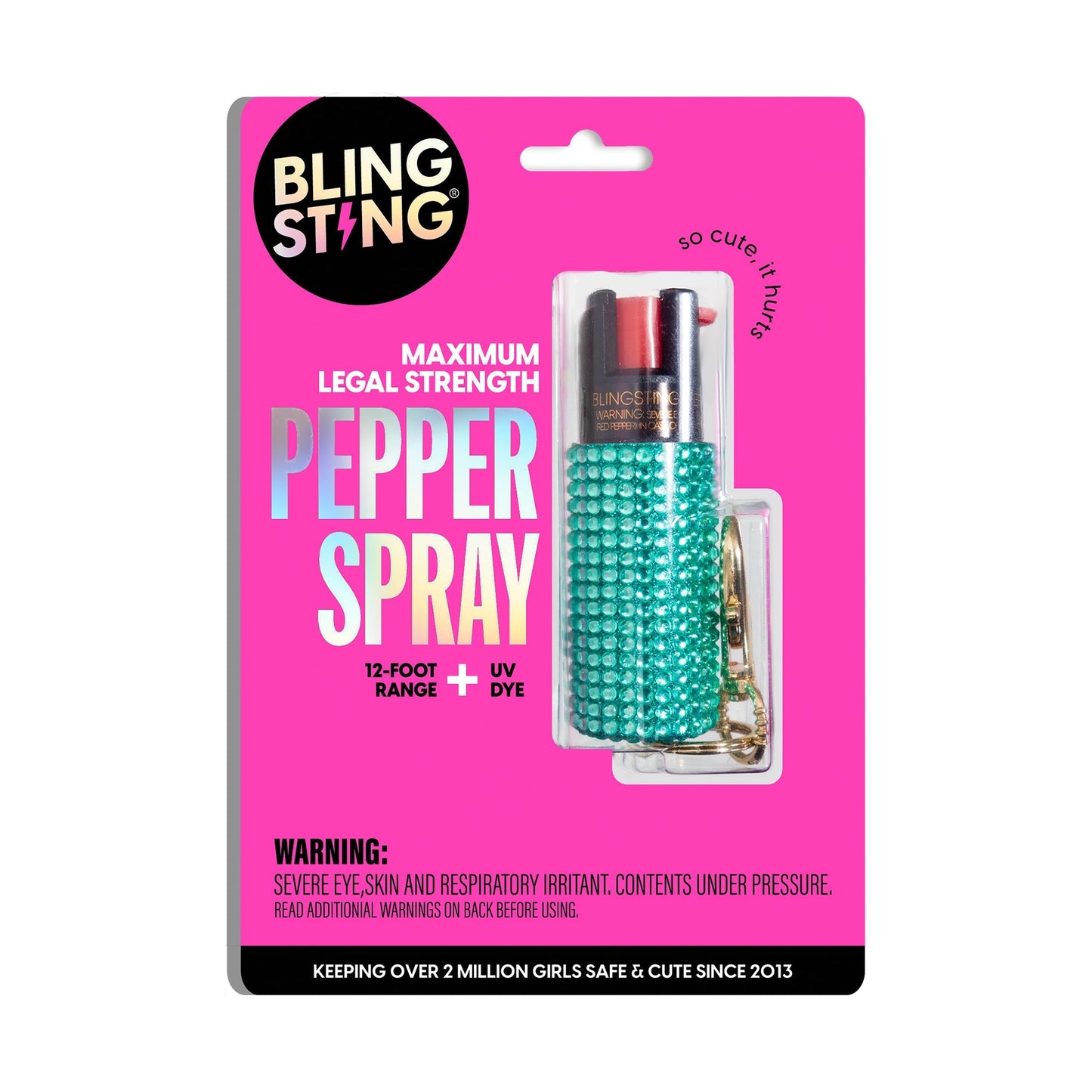 Pepper Spray | Mint Rhinestone
