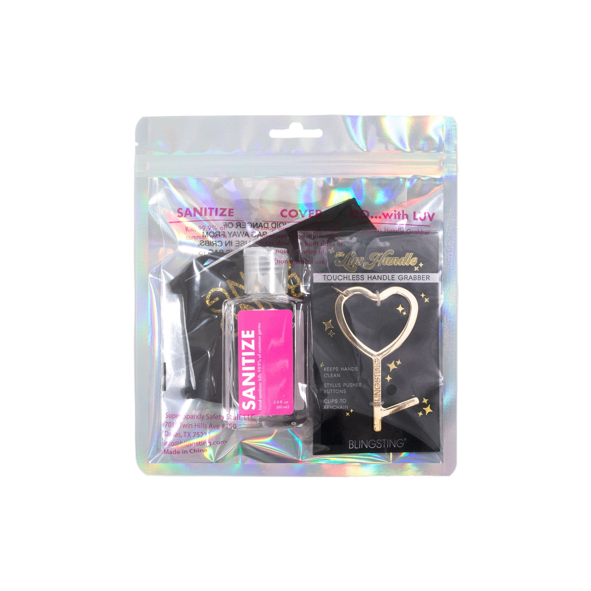 Personal Protection Kit | Gold Handle Grabber
