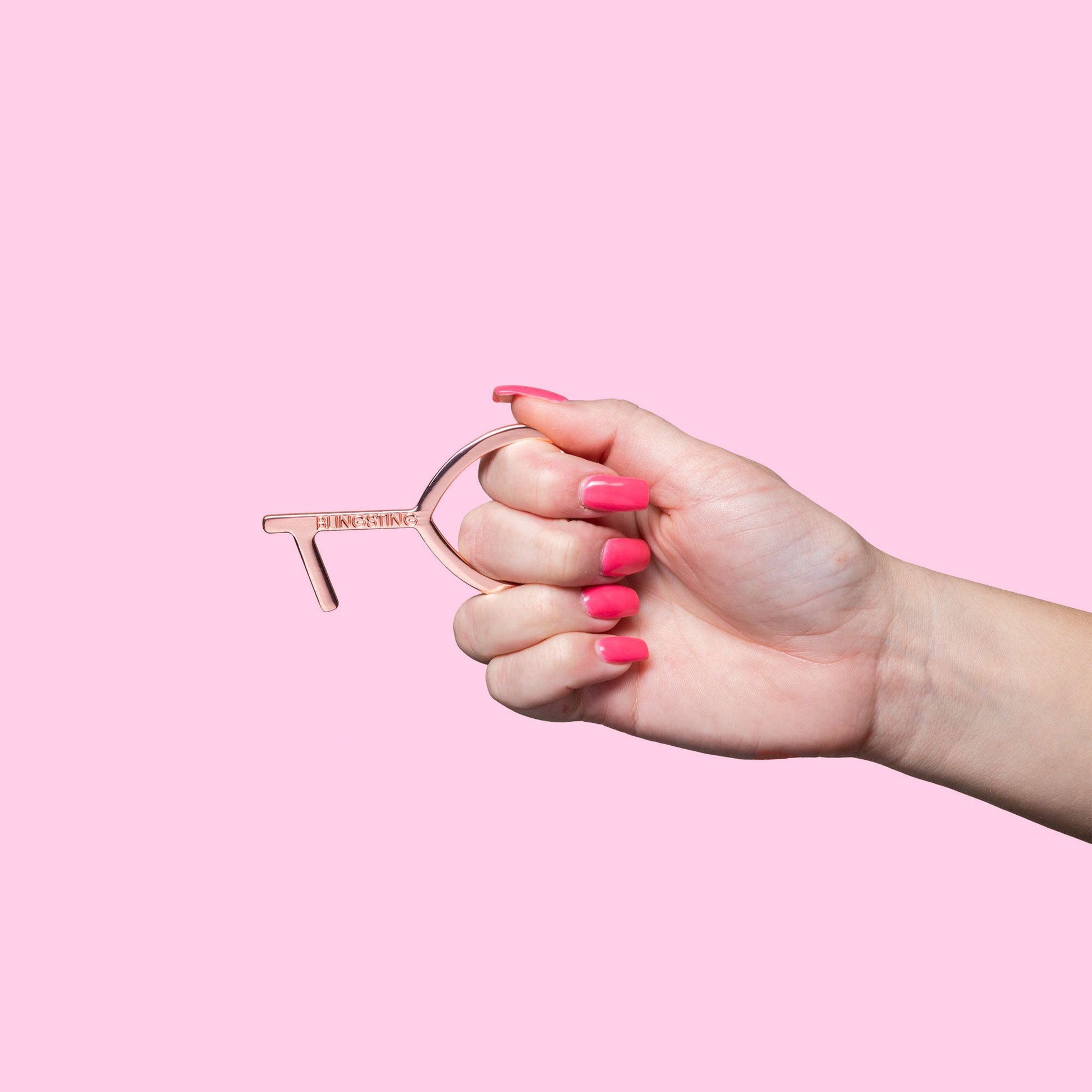 Personal Protection Kit | Rose Gold Handle Grabber