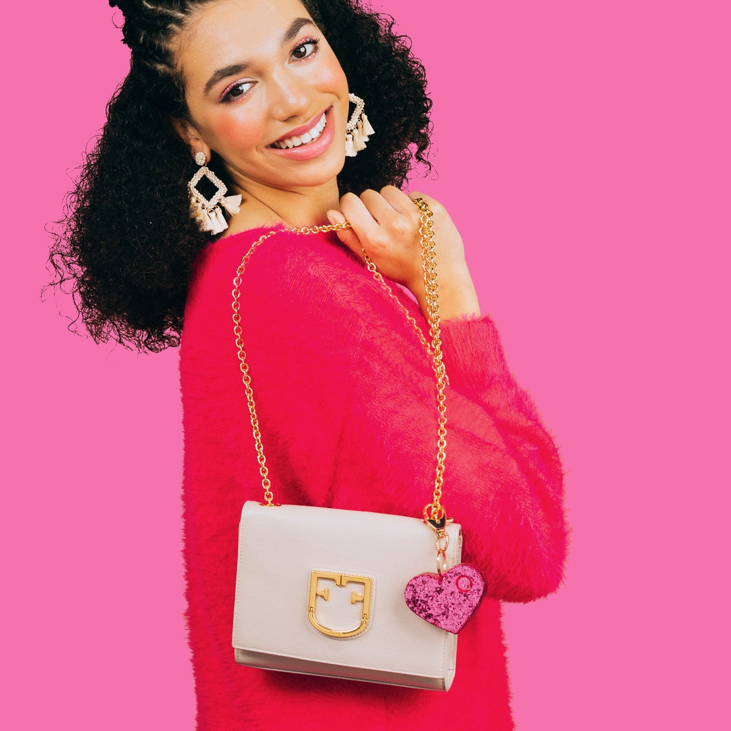 Safety Alarm | Pink Glitter