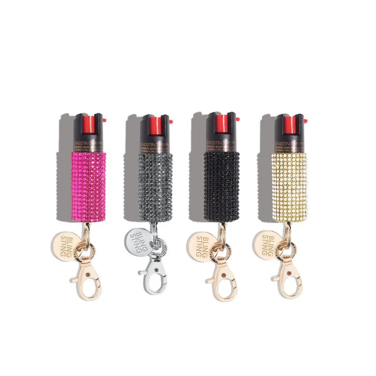 Assorted Rhinestone Pepper Sprays | BS2 4PK3