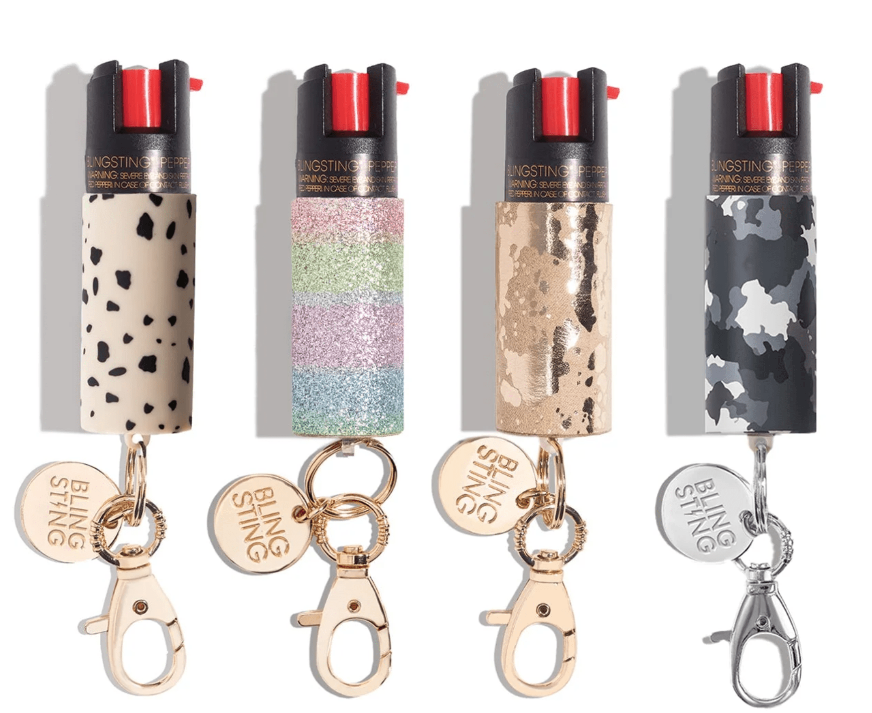 Assorted Fashion Pepper Sprays | BSF 4PK2 - sellblingstingsellblingsting
