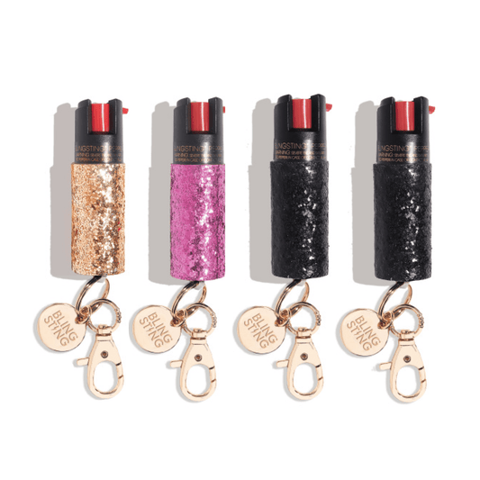 Assorted Glitter Pepper Sprays | BS1 4PK1 - sellblingstingsellblingsting
