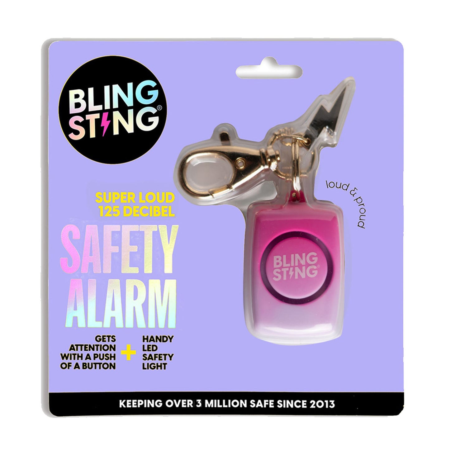 Assorted Mini Personal Alarms | BSA 4PK3 - sellblingstingsellblingsting