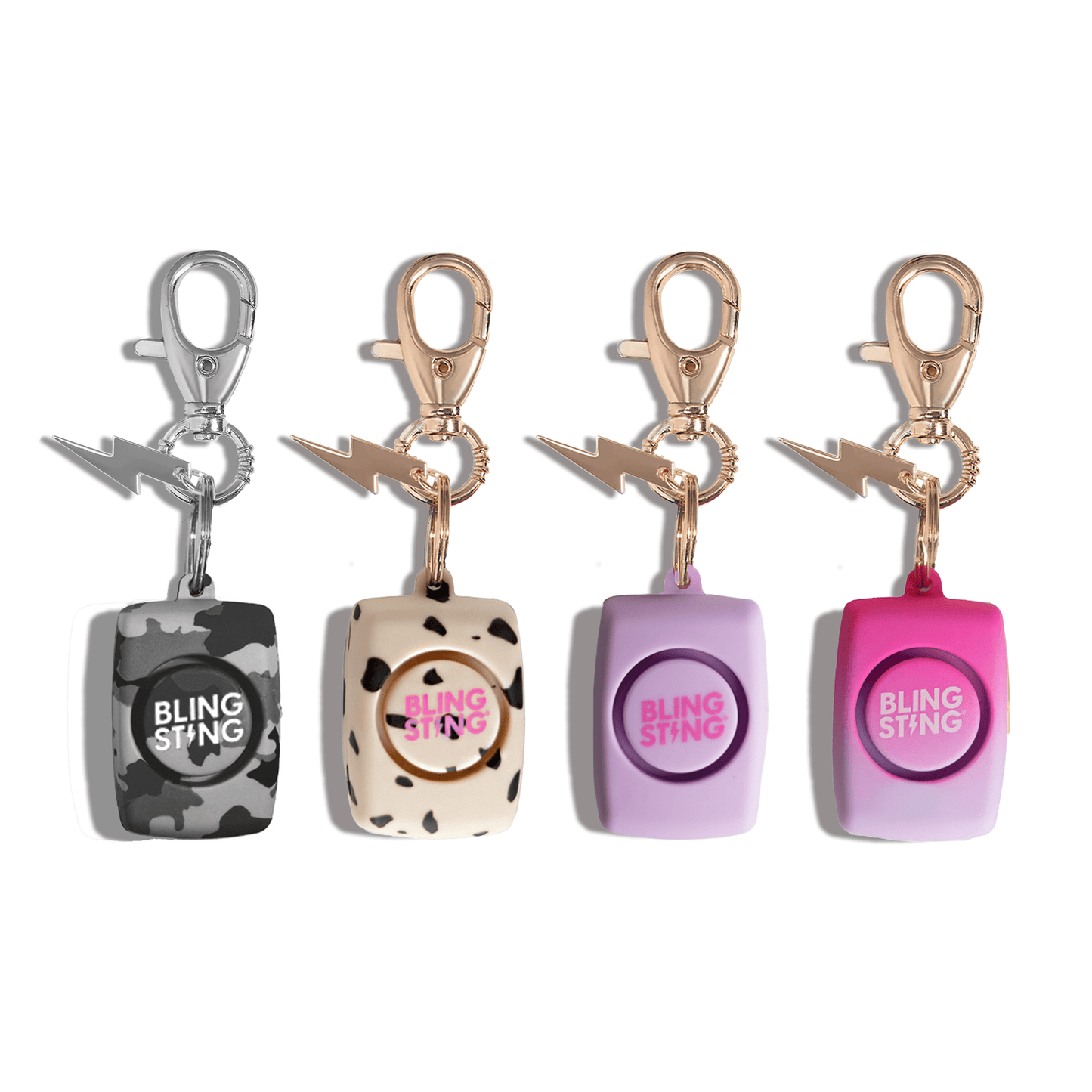 Assorted Mini Personal Alarms | BSA 4PK3 - sellblingstingsellblingsting