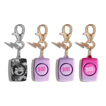 Assorted Mini Personal Alarms | BSA 4PK4 - sellblingstingsellblingsting