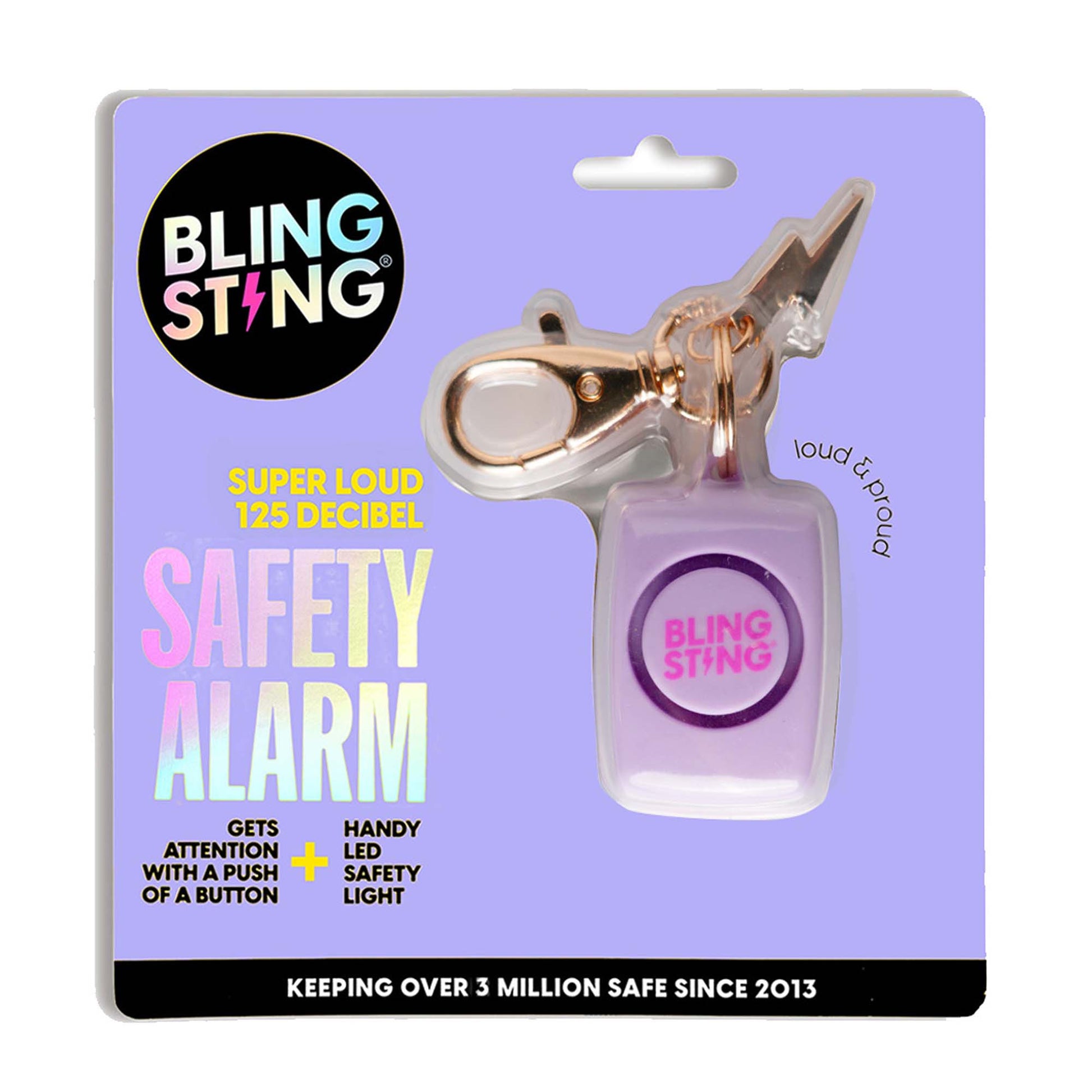 Mini Personal Alarm | Lavender - sellblingstingsellblingsting