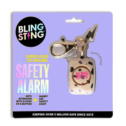 Mini Personal Alarm | Modern Cheetah - sellblingstingsellblingsting