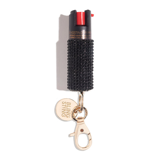 Pepper Spray | Black Rhinestone - sellblingstingsellblingstingBLACK RHINESTONE