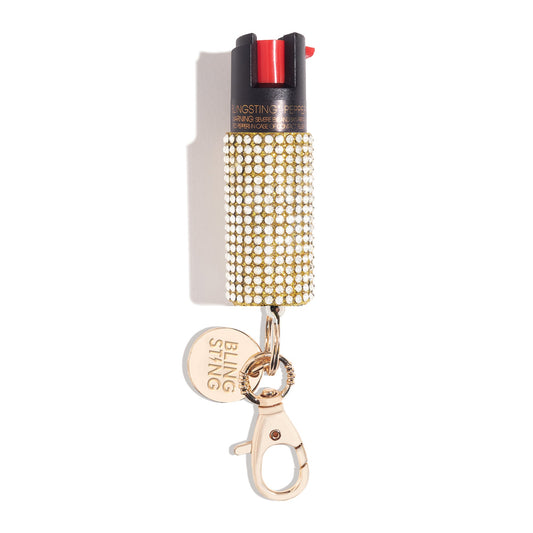 Pepper Spray | Gold Rhinestone - sellblingstingsellblingstingGOLD RHINESTONE