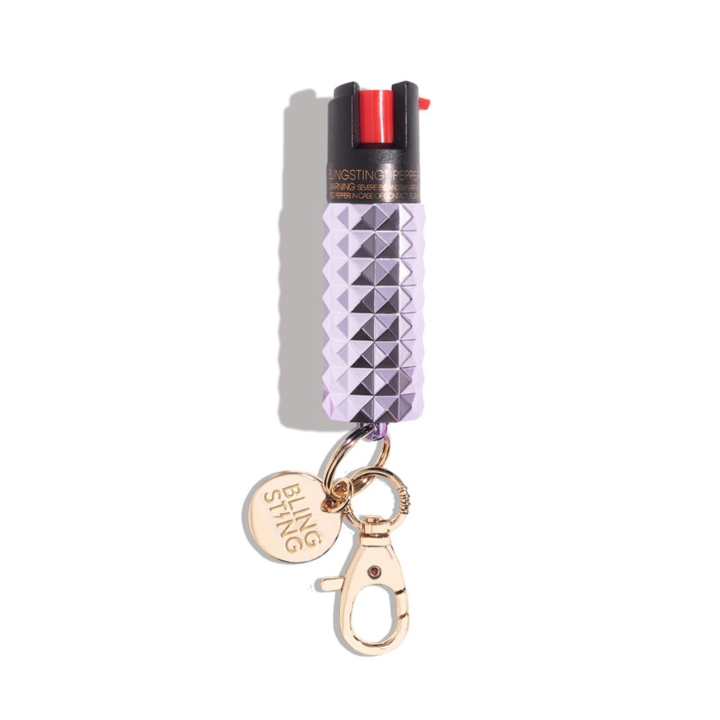 Pepper Spray | Metallic Lavender Studded - sellblingstingsellblingsting