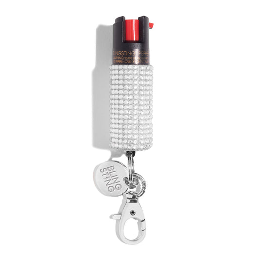 Pepper Spray | Silver Rhinestone - sellblingstingsellblingstingSILVER RHINESTONE