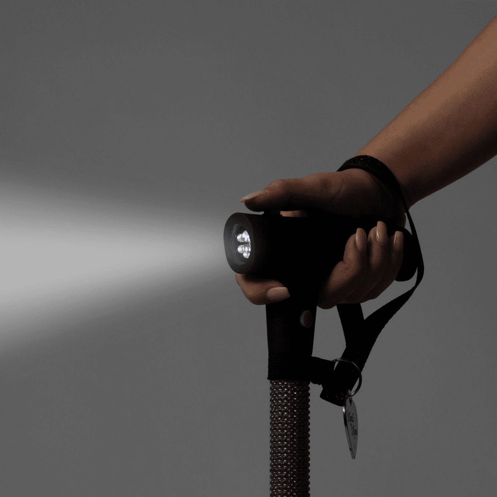 Personal Safety Cane | Mink Rhinestone - sellblingstingsellblingstingMINK RHINESTONE