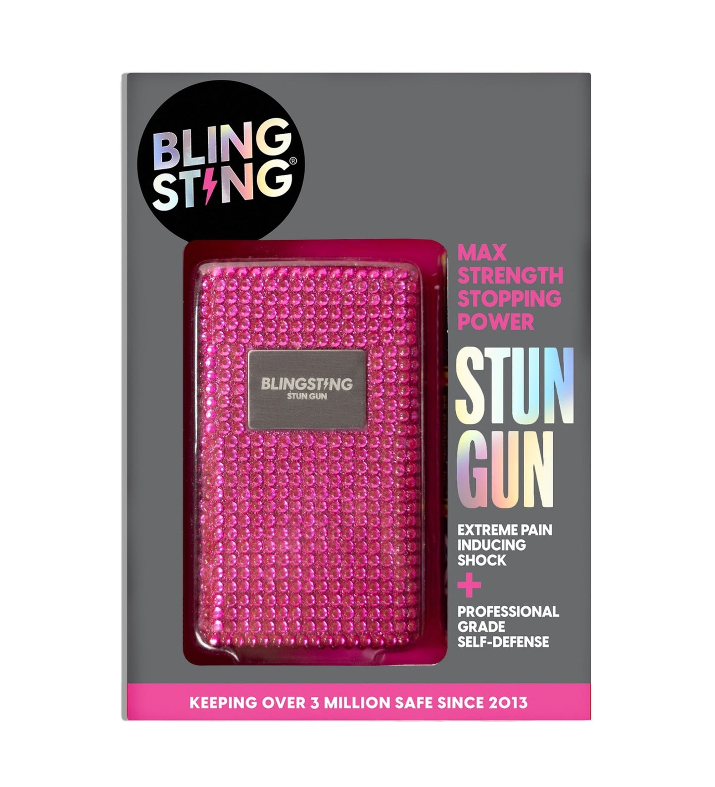 Stun Gun | Pink Rhinestone - sellblingstingsellblingsting