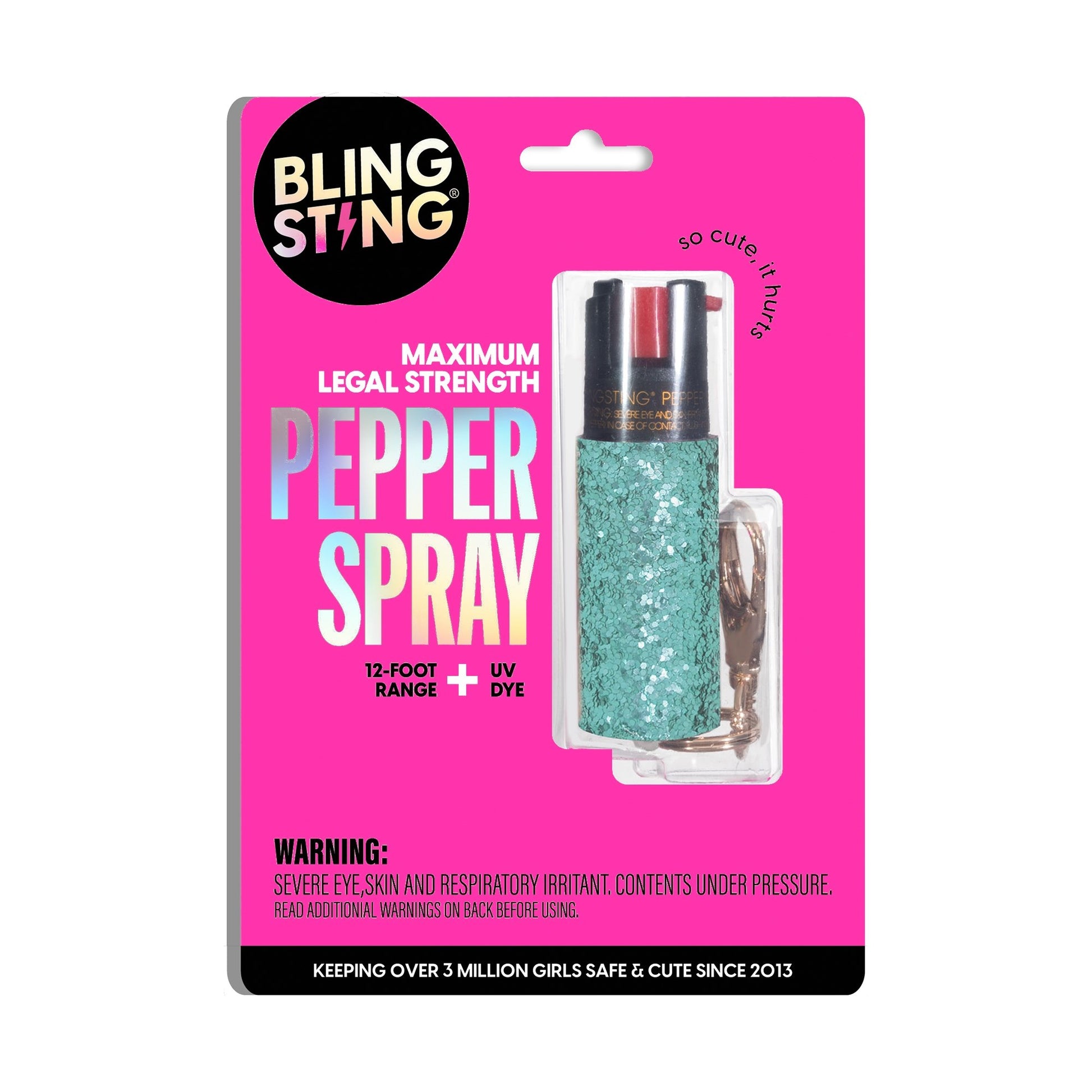 Glitter Pepper Spray | Glitter Keychain Pepper Spray | sellblingsting