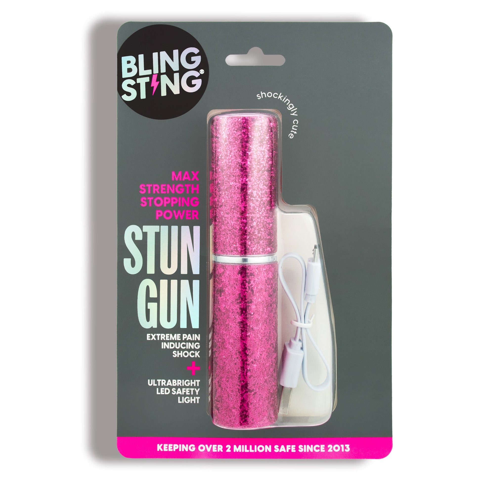 How To Effectively Use Your BLINGSTING Mini Stun Gun As A Deterrent Against  An Attacker 