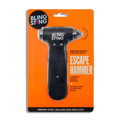 Emergency Escape Hammer | Black - sellblingstingsellblingsting