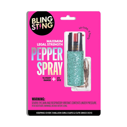 Pepper Spray | Mint Glitter