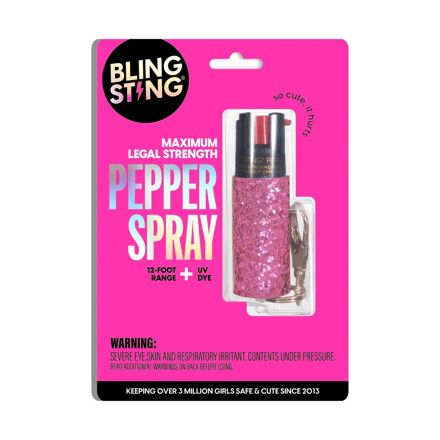 Pepper Spray | Pink Glitter