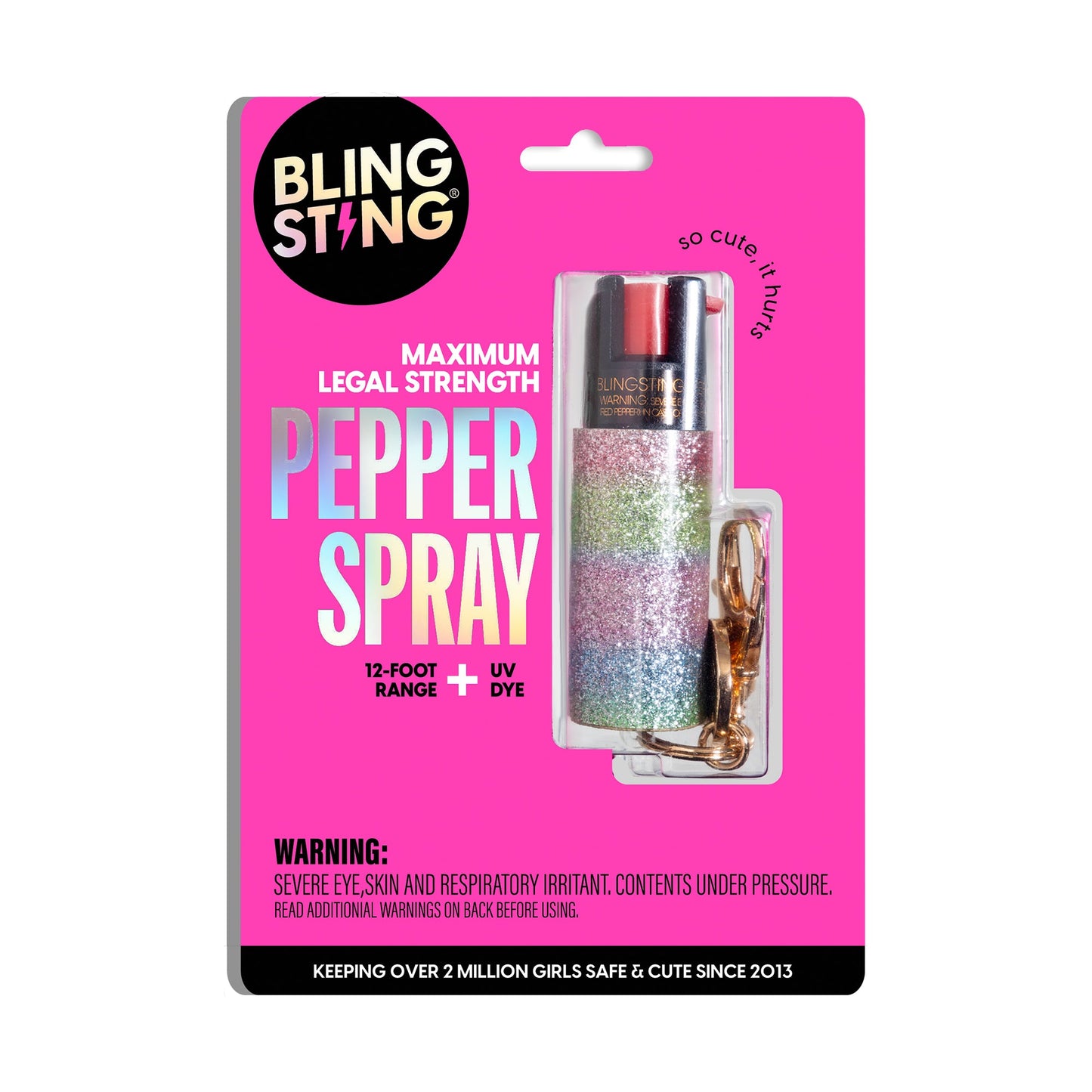 Pepper Spray | Rainbow Glitter