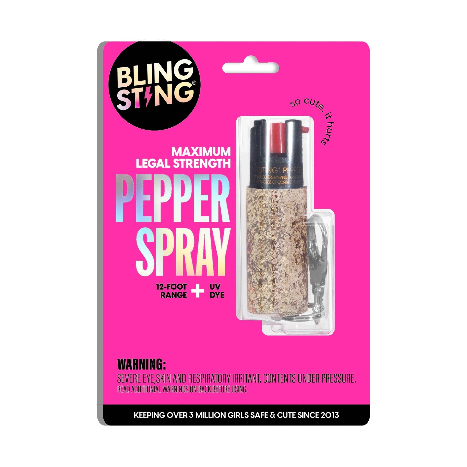 Pepper Spray | Rose Gold Glitter