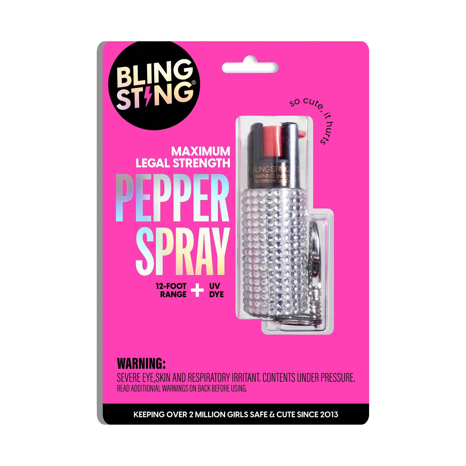 Pepper Spray | Silver Rhinestone
