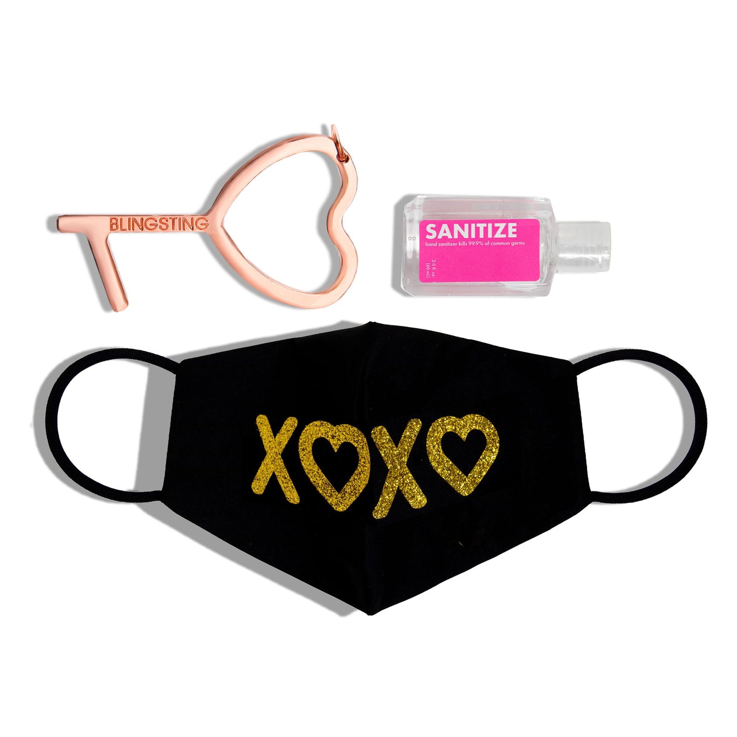 Personal Protection Kit | Rose Gold Handle Grabber
