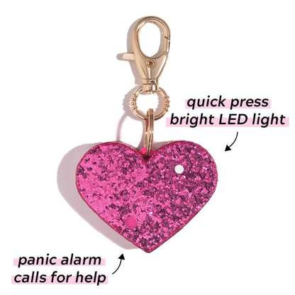 Safety Alarm | Pink Glitter